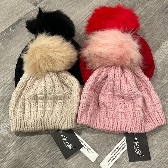 Kyi Kyi Pom knit beret/beanie - Picture 2 of 16